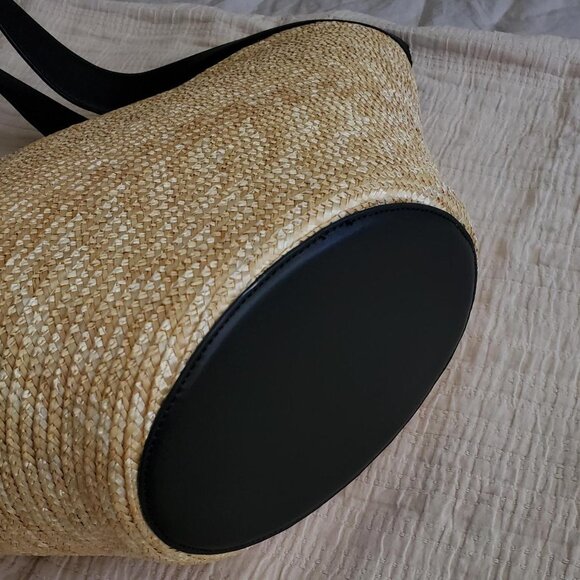 MANGO Natural Fibre Basket Bag - Picture 8 of 8